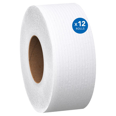Kimberly-Clark Bathroom Tissue - Jumbo Roll, Scott Essential 100% Recycled Fiber