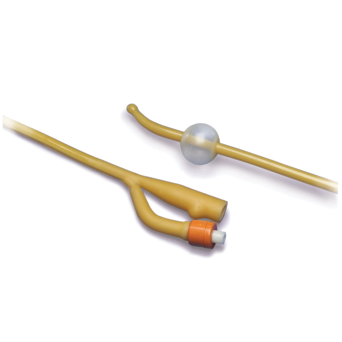 Cardinal Health Ultramer Coude Foley Catheters - Amber Latex, 5CC