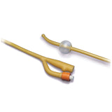Cardinal Health Ultramer Coude Foley Catheters - Amber Latex, 5CC
