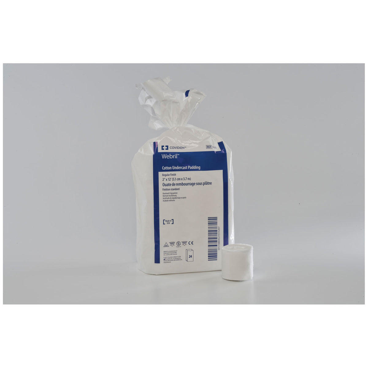 Cardinal Health Webril Cotton Undercast Padding - Regular Finish