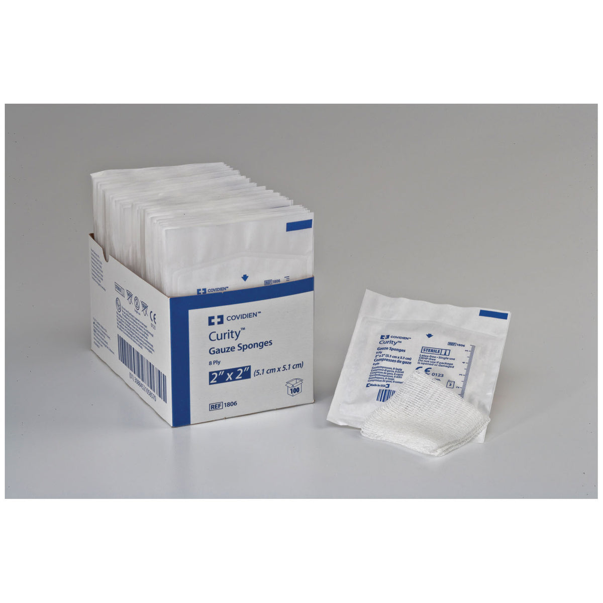 Cardinal Health Curitytm Gauze Sponges - Sterile 3" x 3"