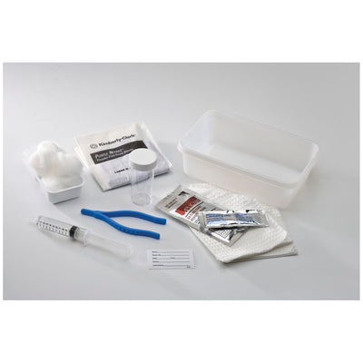 Cardinal Health Curitytm Universal Catheter Insertion Tray - 10CC Prefilled Syringe
