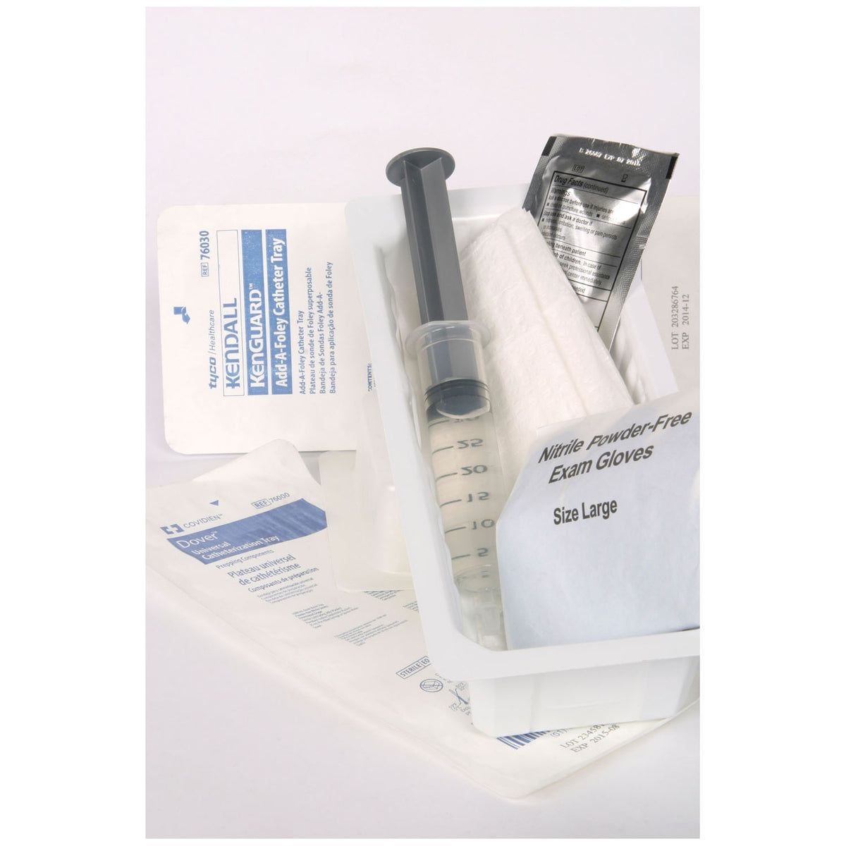 Cardinal Health Kenguard Universal Catheter Insertion Tray - PVP Swabsticks, 30CC