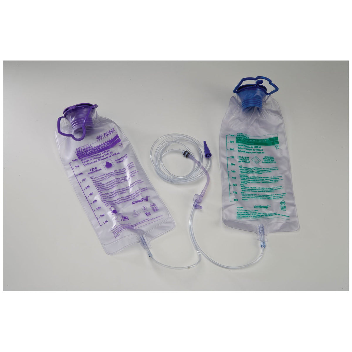 Cardinal Health Kangaroo ePUMP & Joey Enteral Feeding Pump Set - Standard Sets, 500ML