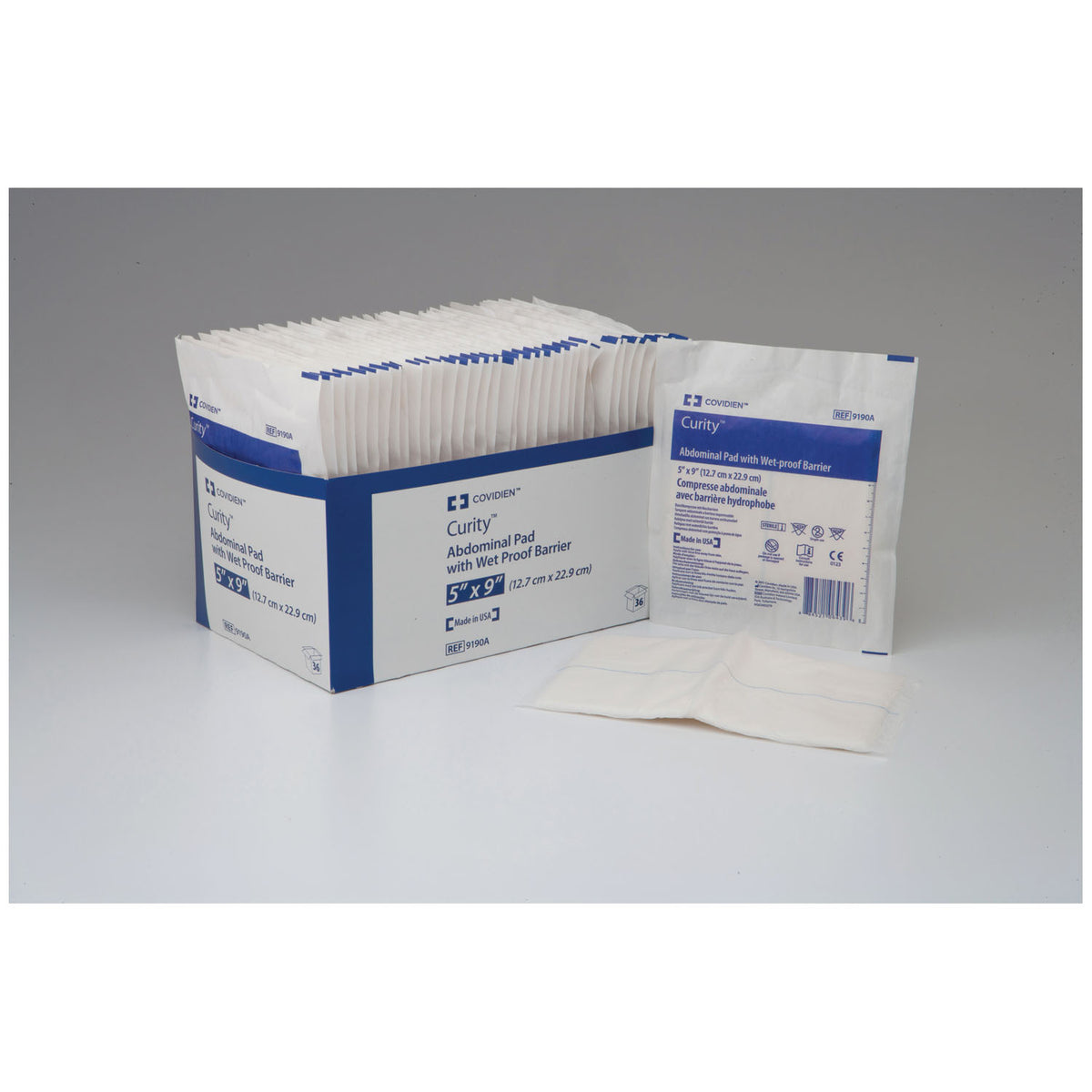 Cardinal Health Curitytm Abdominal Pads - Non-Sterile