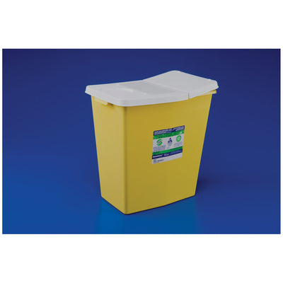 Cardinal Health Chemosafetytm Containers - Pgii Compliant - Sharps Containers - 8 Gal - Base Sliding Lid
