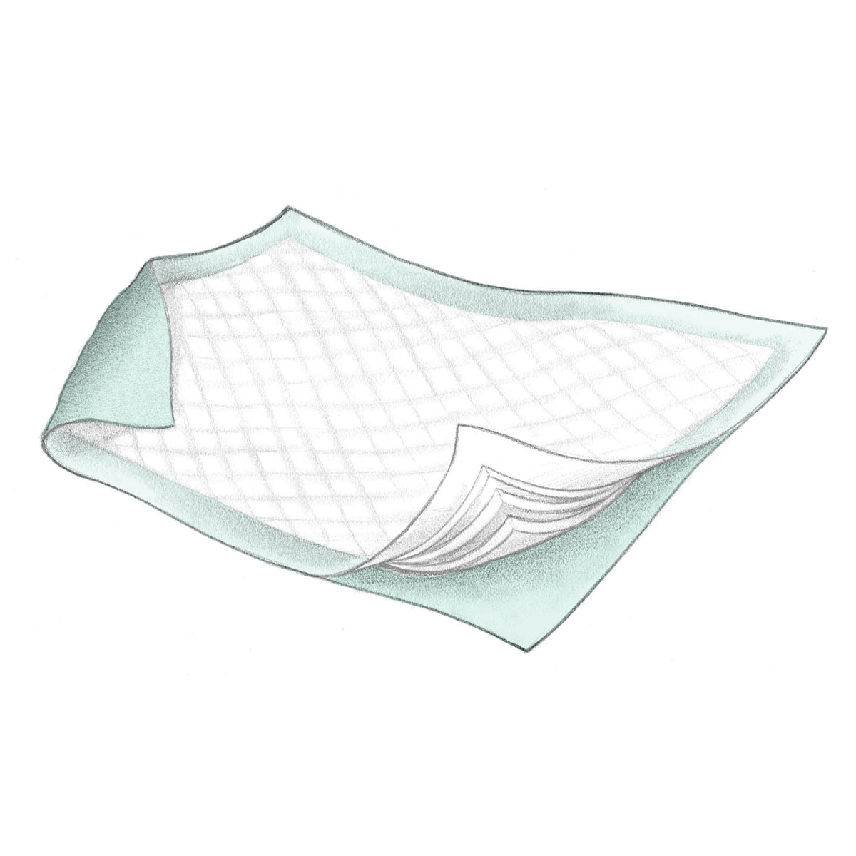 Cardinal Health Fluff & Polymer Underpads