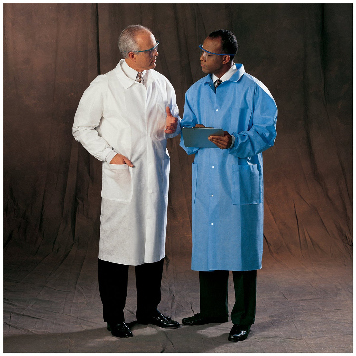 Halyard Universal Precautions Lab Coat - Blue