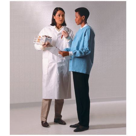 Halyard Basic Lab Coat - Blue