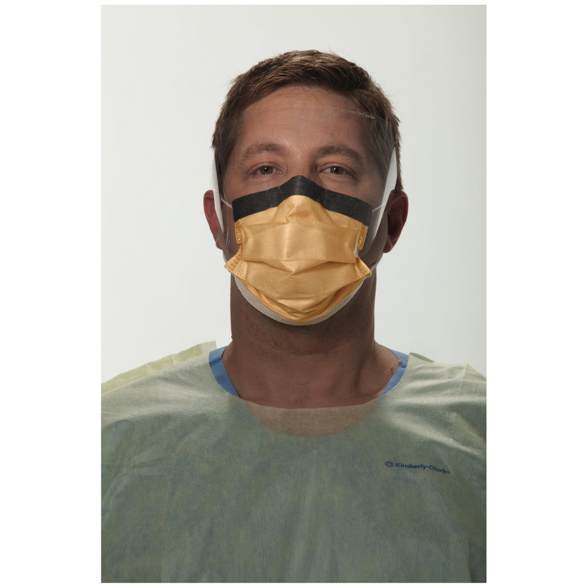 Halyard KC300 Surgical & Procedure Masks - With Wraparound Visor