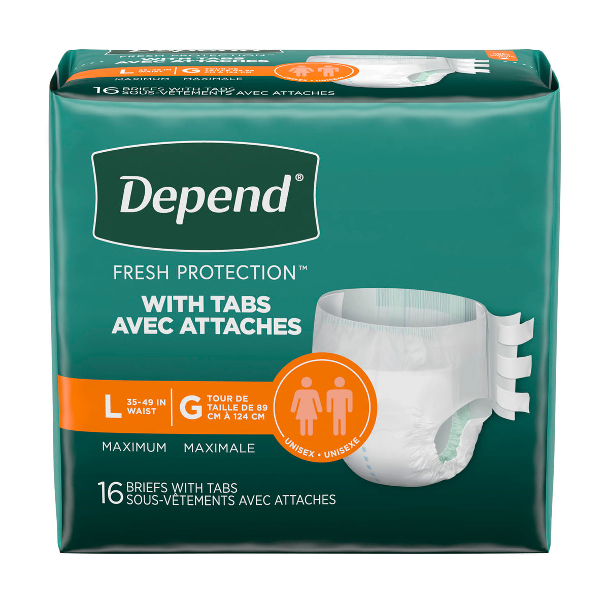 Kimberly-Clark Dependtm Overnite Briefs – image 2
