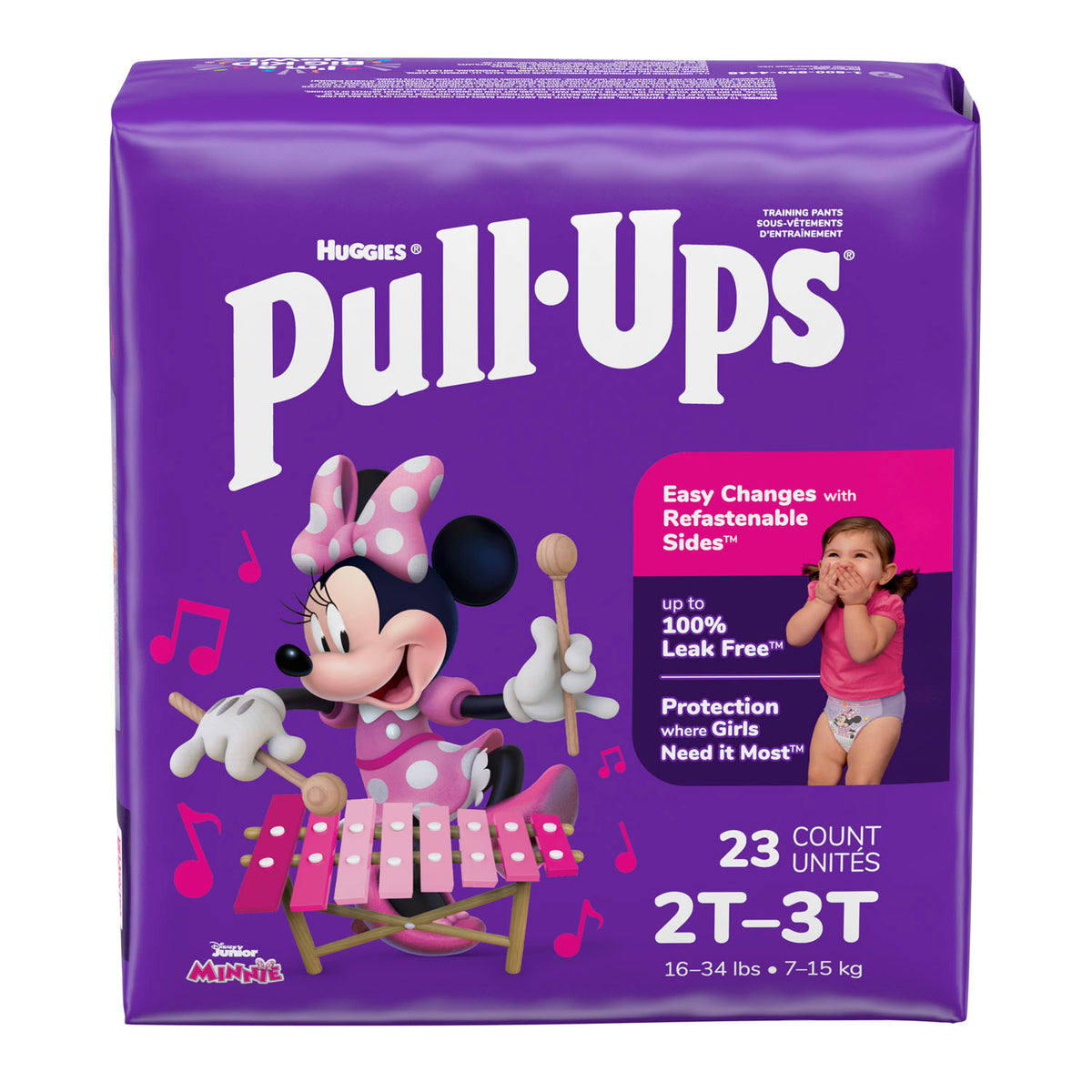 Kimberly-Clark Pull-Ups Learning Design Training Pants - Girls Jumbo Pack – image 2
