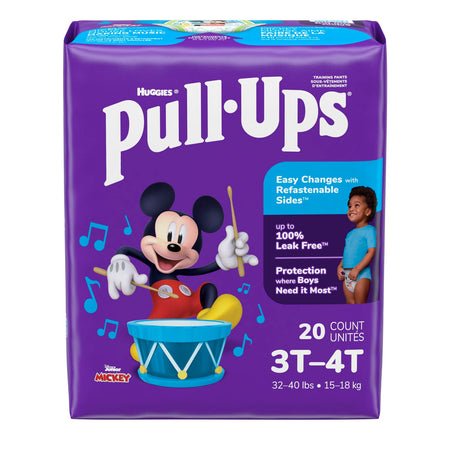 Kimberly-Clark Pull-Ups Learning Design Training Pants - Boys Jumbo Pack