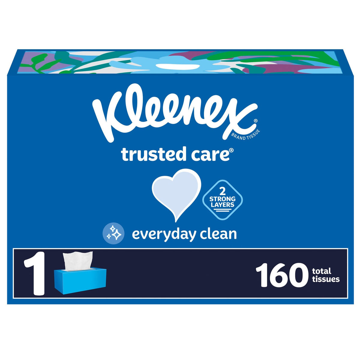 Kimberly-Clark Consumer Facial Tissue - Kleenex® Tissue, 2-Ply, White, Flat Box