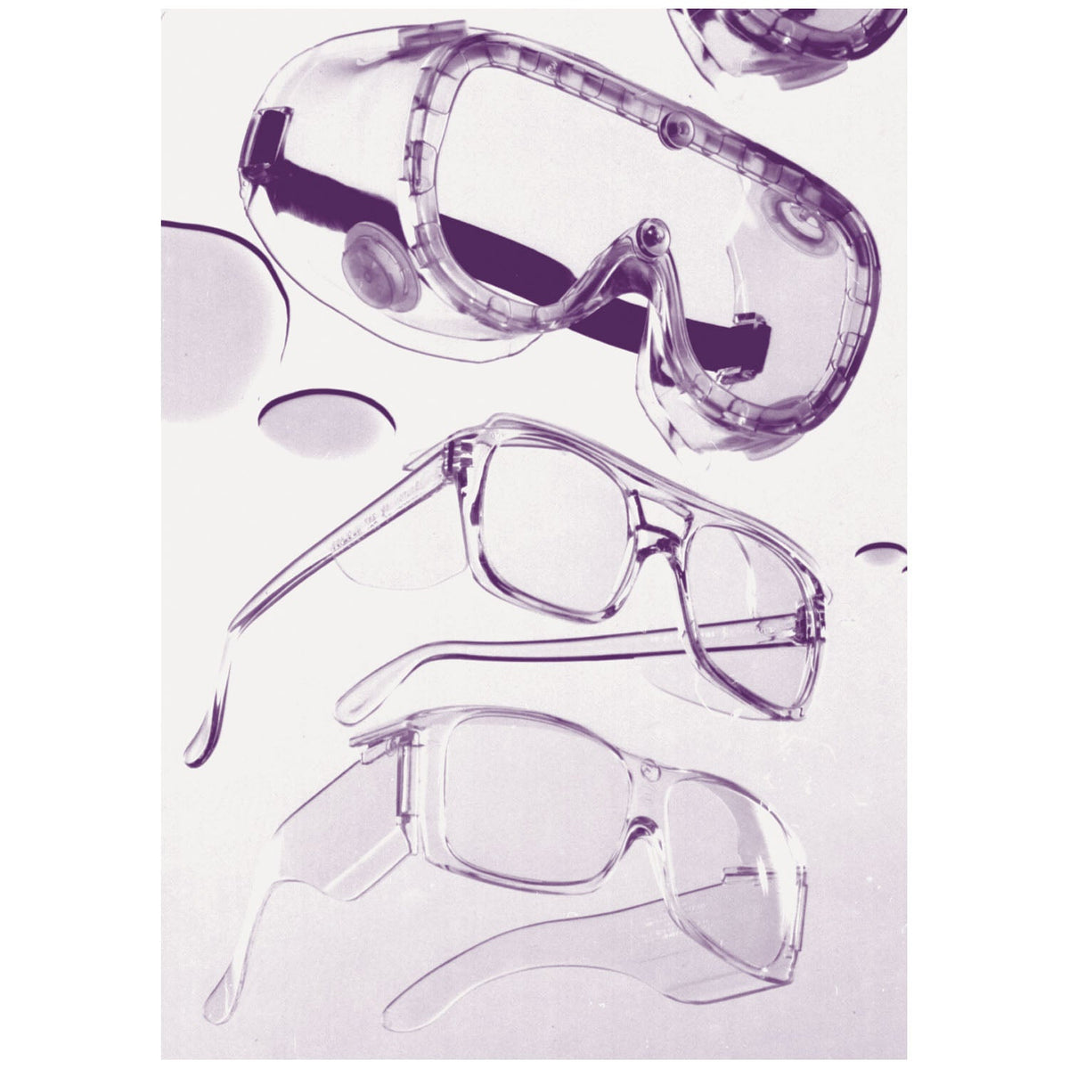 Medegen Vision Tek Protective Eyewear Goggles - Safety Spectacles/Goggles