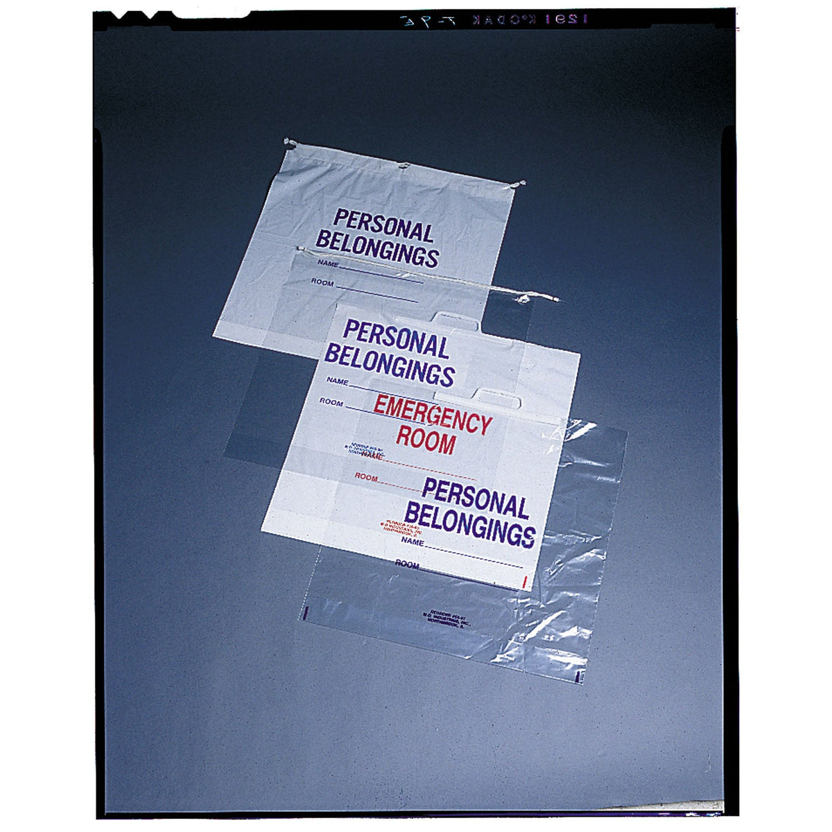 Medegen Patient Personal Belongings Bags - Rigid Handle
