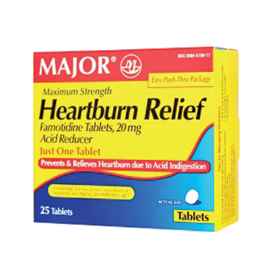 Major Antacid Tablets & Capsules - Maximum Strength