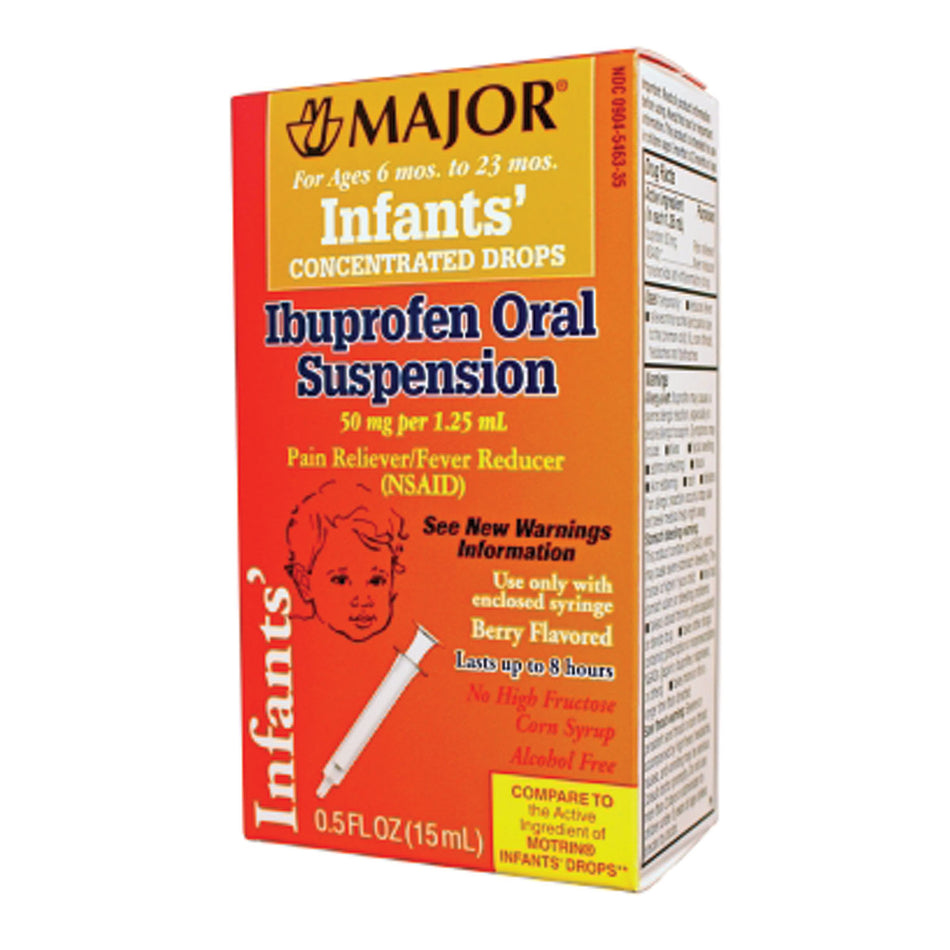 Major Analgesic - Childrens - Acetaminophen Products - Oral Solution - 118ML