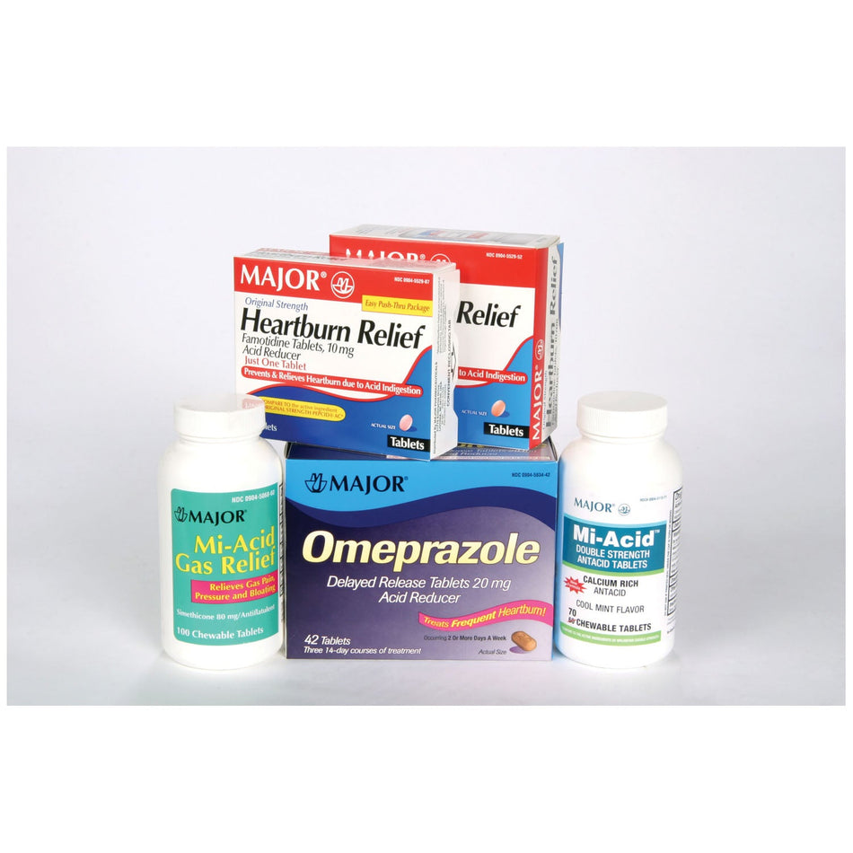 Major Antacid Tablets & Capsules - Regular Strength