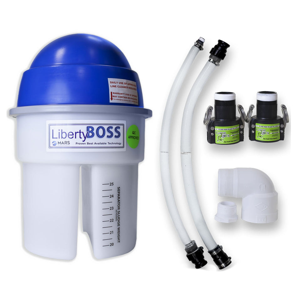 Mars Libertyboss Amalgam Separator - Upgrade Kit-Dry Vacuum