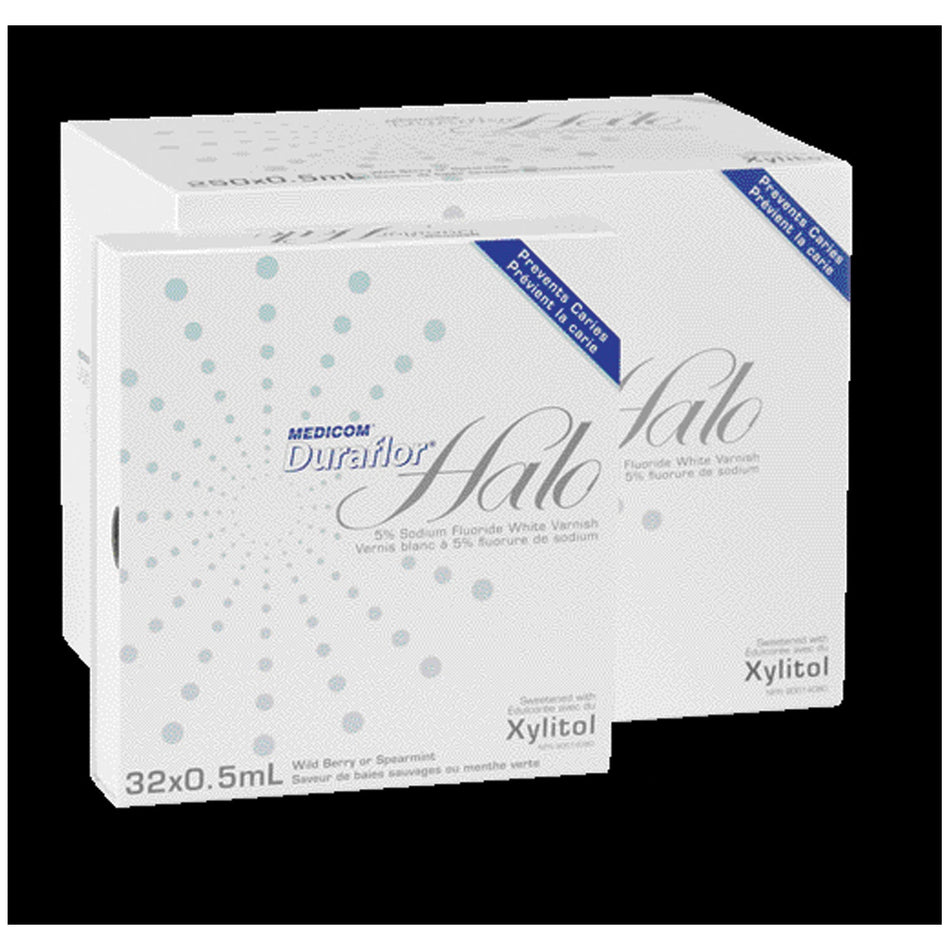 Medicom Duraflor Halo 5% Sodium Fluoride White Varnish - Wild Berry