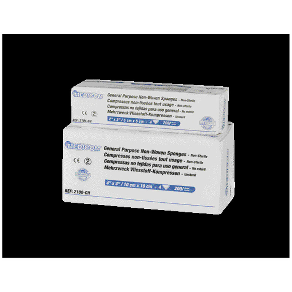 Medicom Safegauze Sponges - 2" x 2"