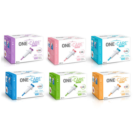 Medivena One-Care PRO Safety Lancets - 25G