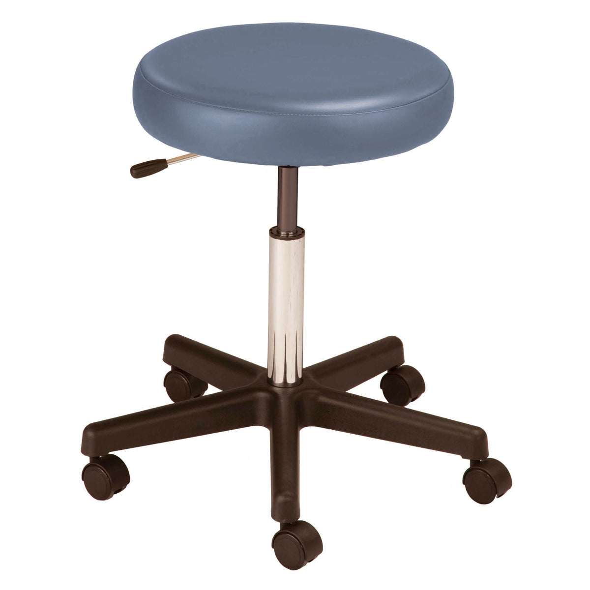 Mti Stool - Pneumatic Hand Operated - Black Base Without Backrest – image 2