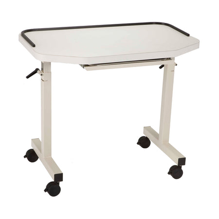 Mti Instrument Table - Laminate-Crystal Finish with Edge Guard