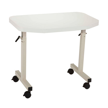 Mti Instrument Table - Laminate-Crystal Finish with Edge Guard, Pull Out Tray