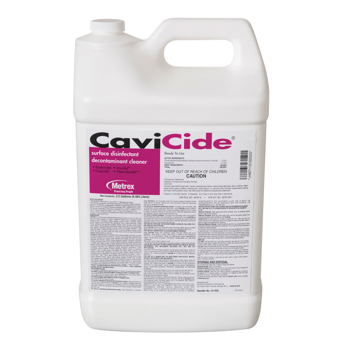 Metrex Cavicide Surface Disinfectant