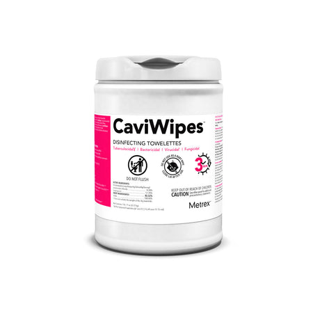 Metrex Caviwipestm Disinfecting Towelettes - Canisters (160 Wipes)
