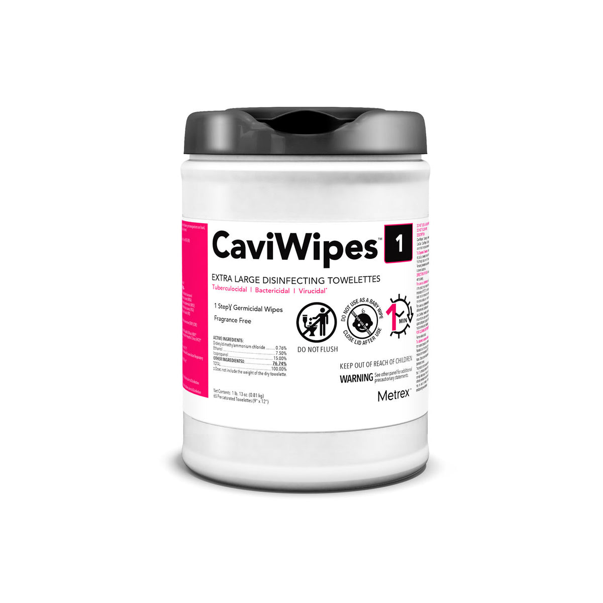 Metrex CAVIWIPES1TM Surface Disinfectant – image 2