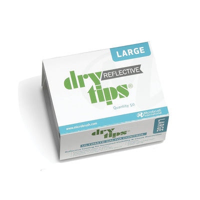 Microbrush Reflective Dry Tips Saliva Absorbent Products