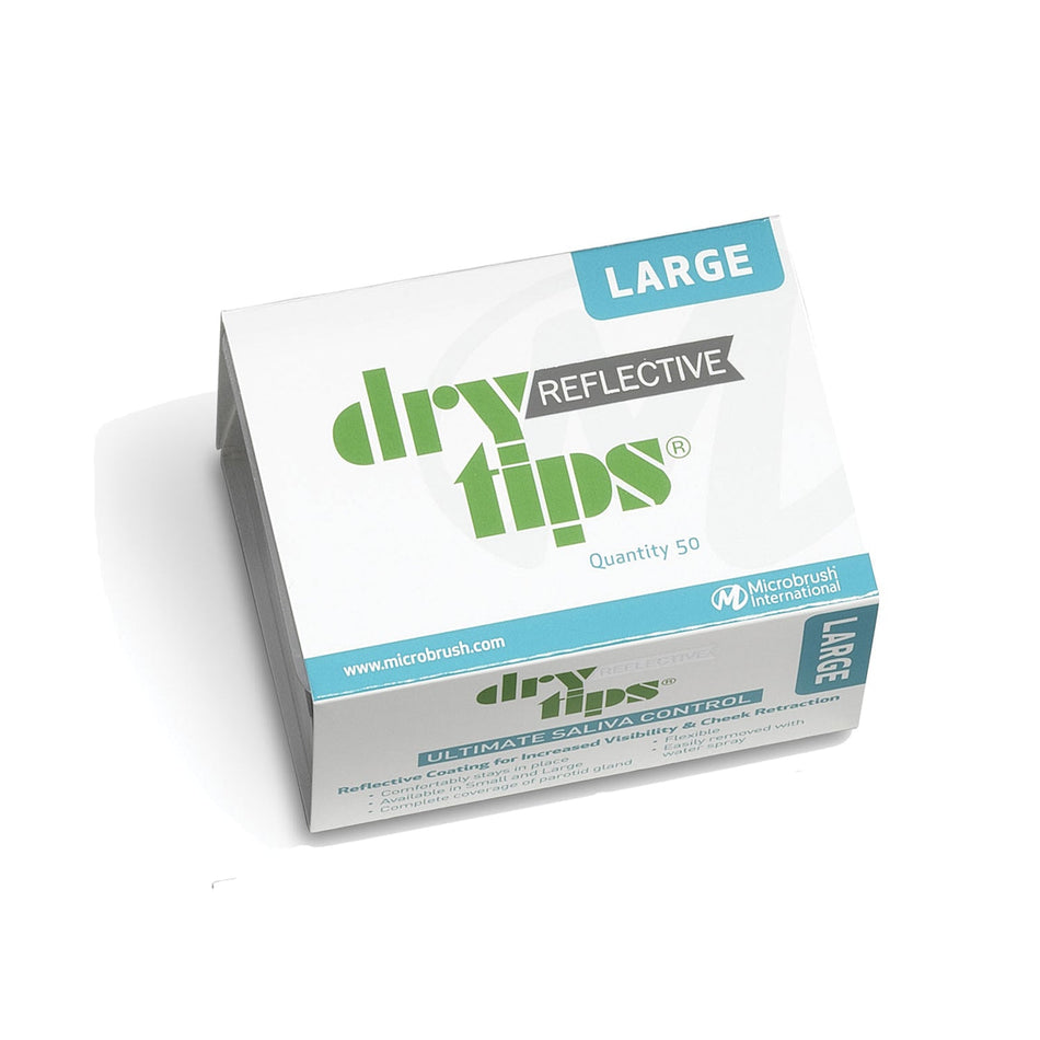 Microbrush Reflective Dry Tips Saliva Absorbent Products
