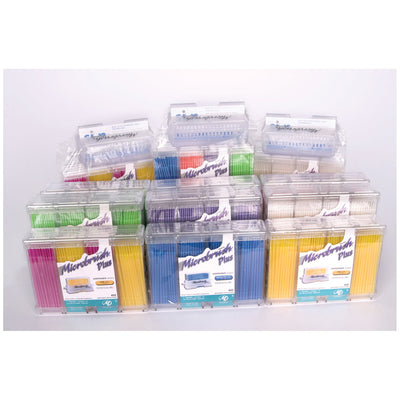 Microbrush Plus Dispenser Series - Refills (Superfine Size)