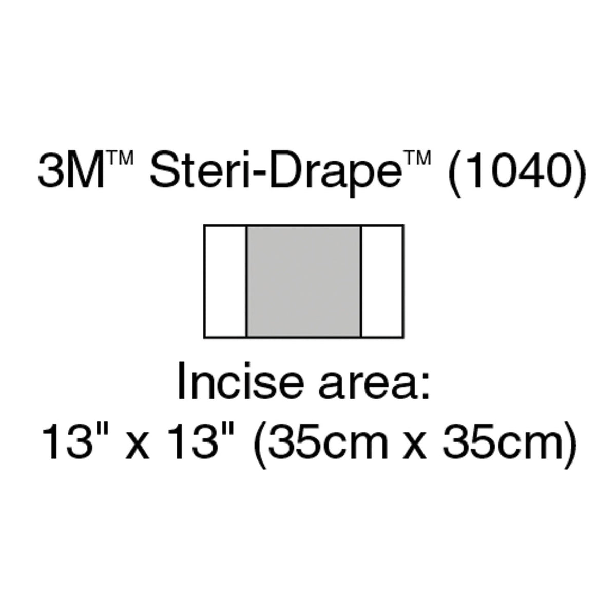 Solventum Steri-Drapetm Incise Drapes - Standard Sizes (Medium)