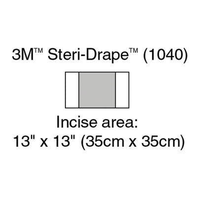 Solventum Steri-Drapetm Incise Drapes - Standard Sizes (Medium)