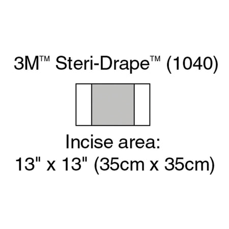 Solventum Steri-Drapetm Incise Drapes - Standard Sizes (Medium)