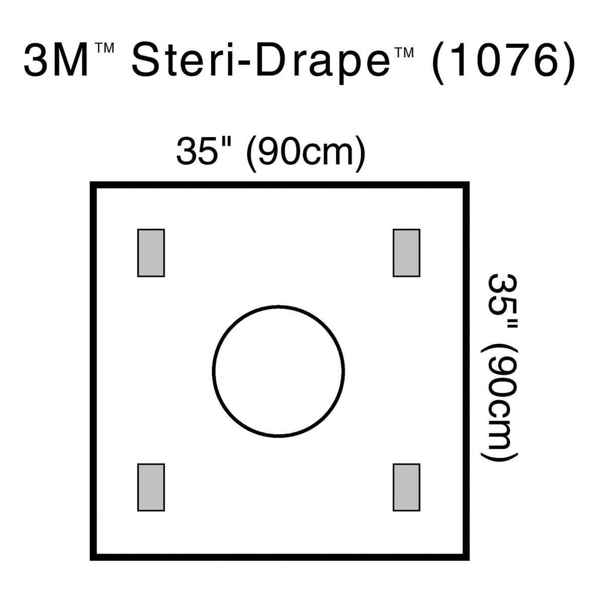 Solventum Steri-Drapetm Wound Edge Protector with Adhesive Patches