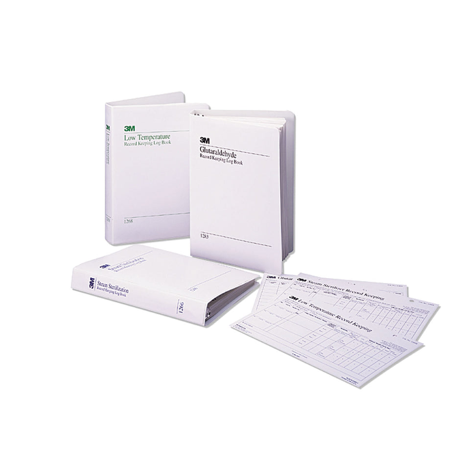 Solventum Attesttm Log Books & Record Charts - For Use with Attest 1291 or 1292