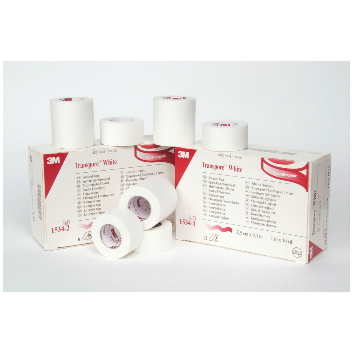 Solventum Transporetm White Dressing Tape - Standard Rolls – image 2