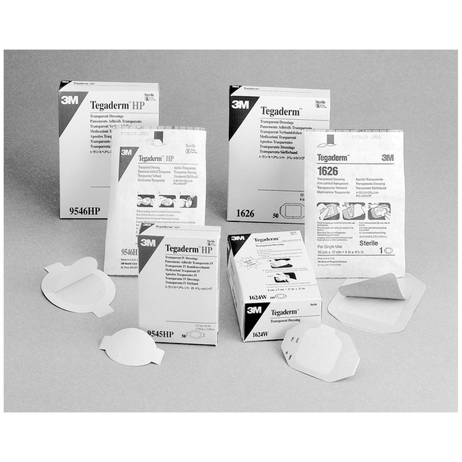 Solventum Tegadermtm Transparent Film Dressing - Frame Style with Label