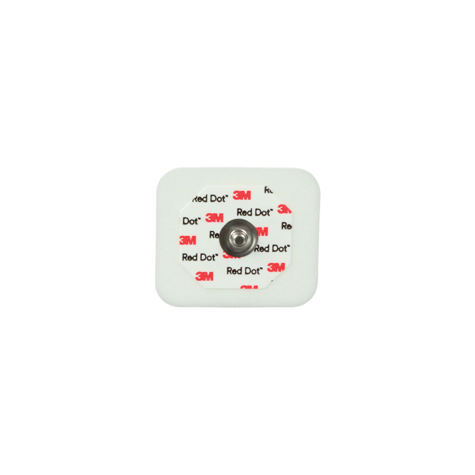 Solventum Red Dottm Monitoring Electrodes with Foam Tape & Sticky Gel