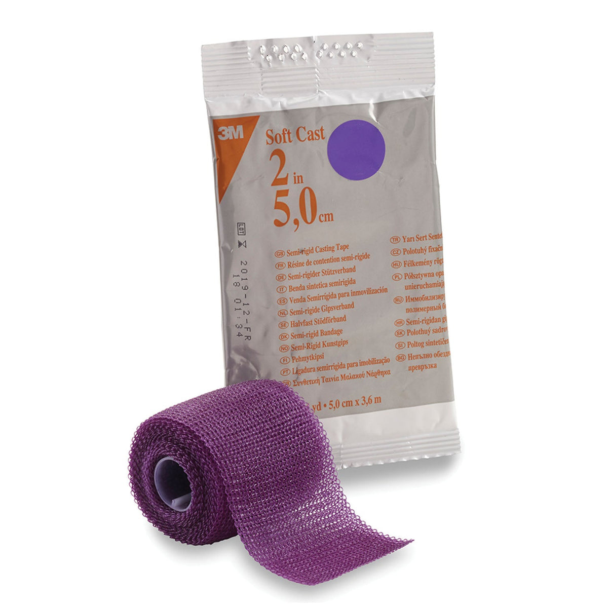 Solventum Scotchcasttm Soft Cast Casting Tape - Purple