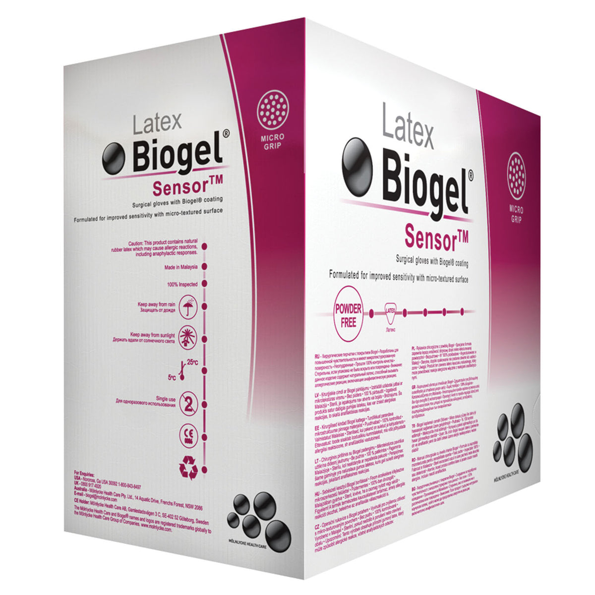 Molnlycke Biogel Sensortm Gloves