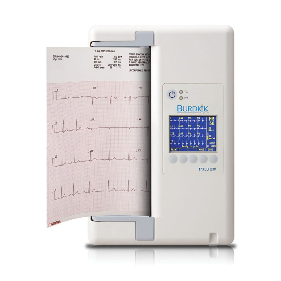Keypad Accessory for Welch Allyn Mortara Burdick Eli 230 ECG