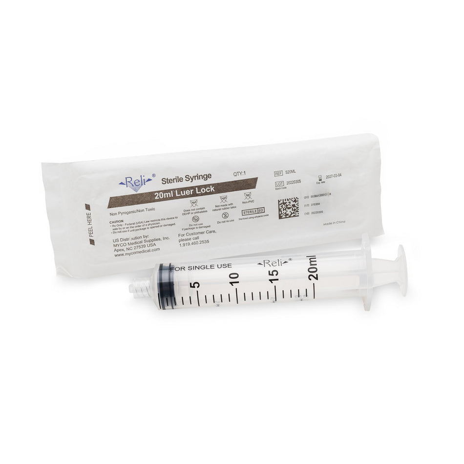 Myco Reli Conventional Luer Lock Syringe