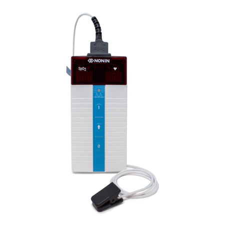 Nonin Model 8500 Handheld Pulse Oximeters - Ear Clip SPO2 Sensor