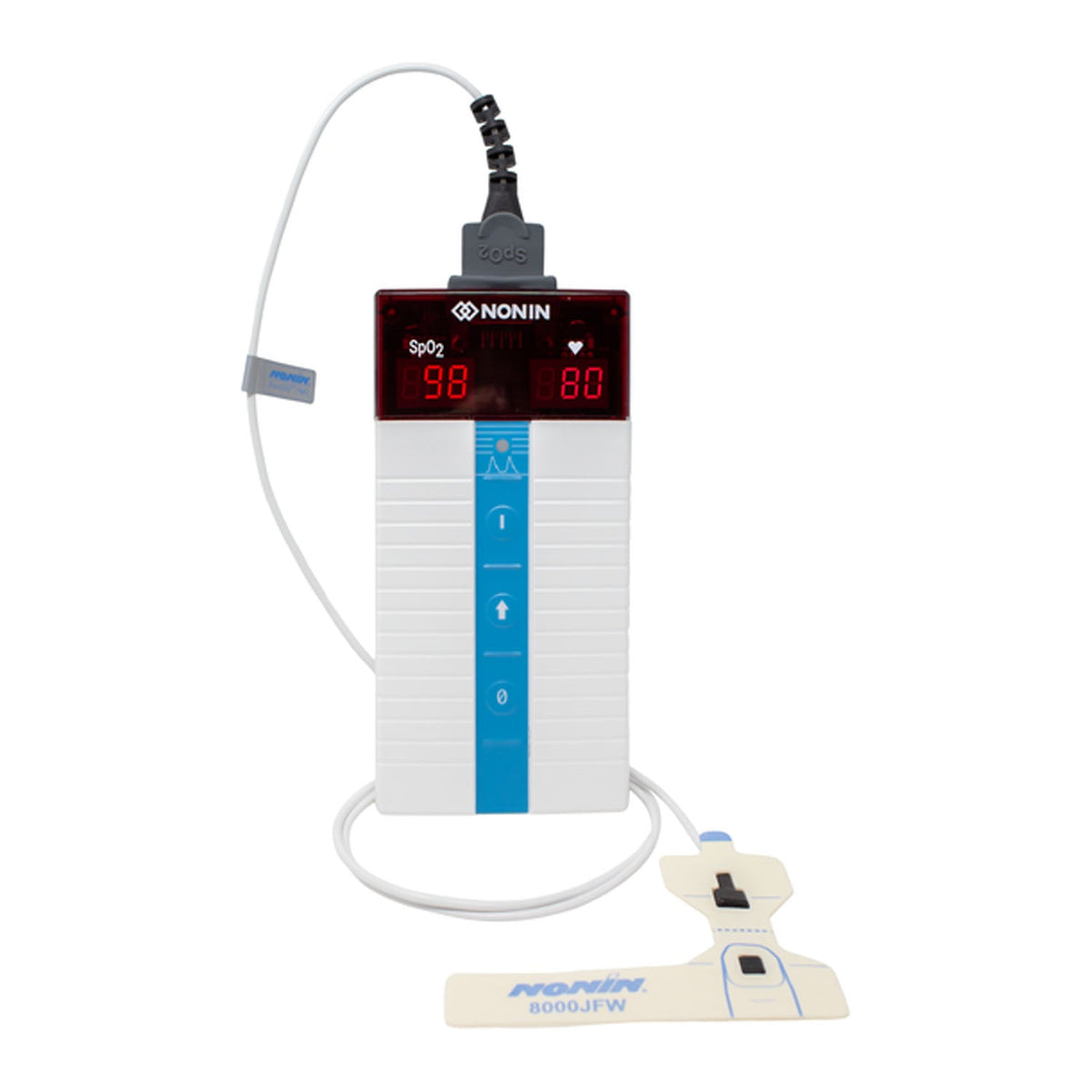 Nonin Model 8500 Handheld Pulse Oximeters - Adult Flex SPO2 Sensor